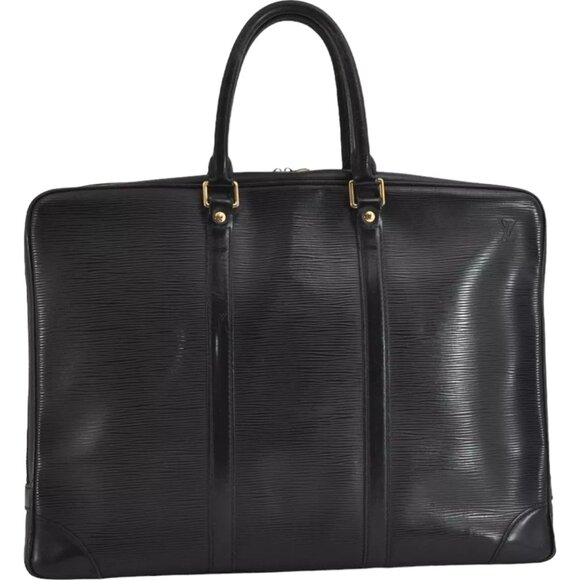 Louis Vuitton Handbags - 251208AE Louis Vuitton Business Bag Porte Documents Voyage Black Epi Leather